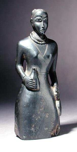 Beeld van een Europese vrouw, ca. 1840 door Haida