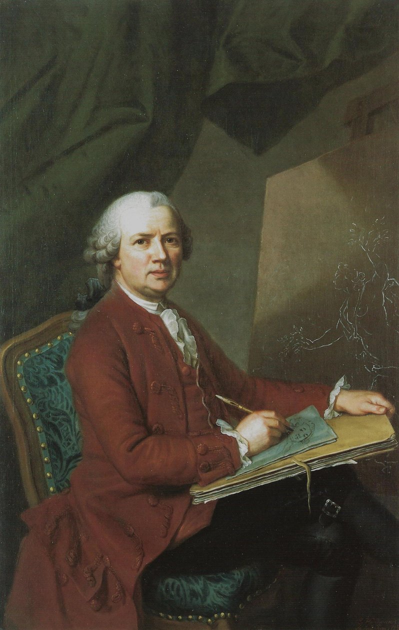 Zelfportret door Emanuel Handmann