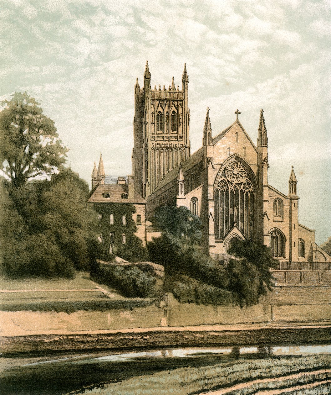 Worcester Cathedral, Worcestershire door Hanhart