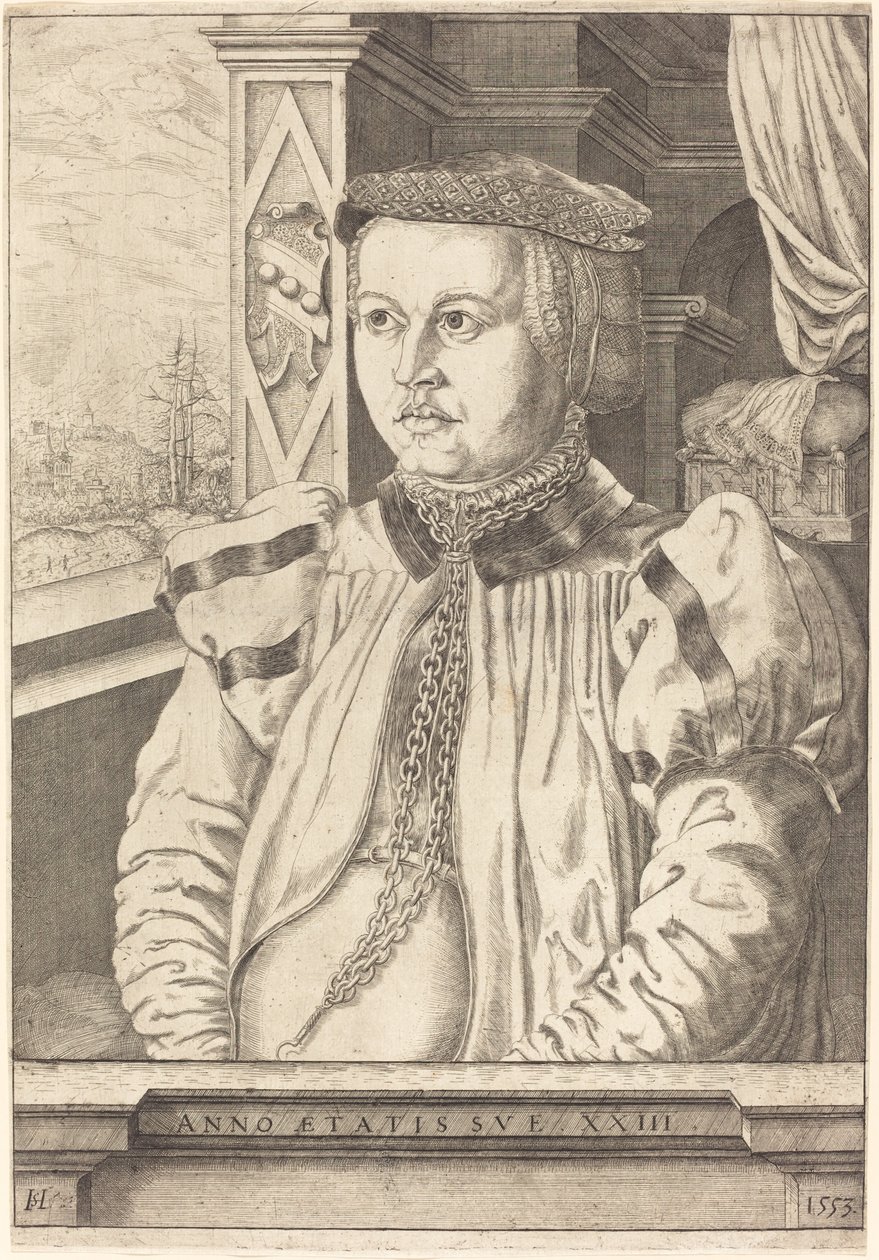Lady von Eck (geboren Piencsenau) door Hanns Lautensack