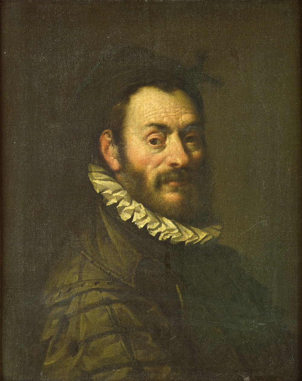 Portret van Giambologna door Hans von Aachen