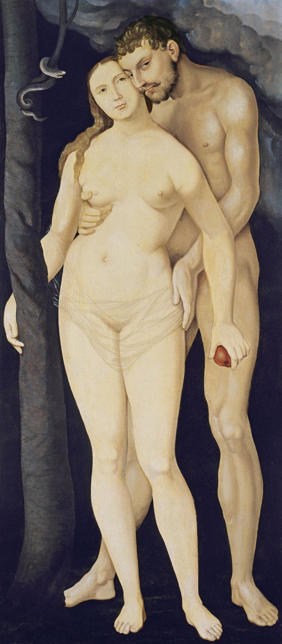 Adam en Eva door Hans Baldung Grien