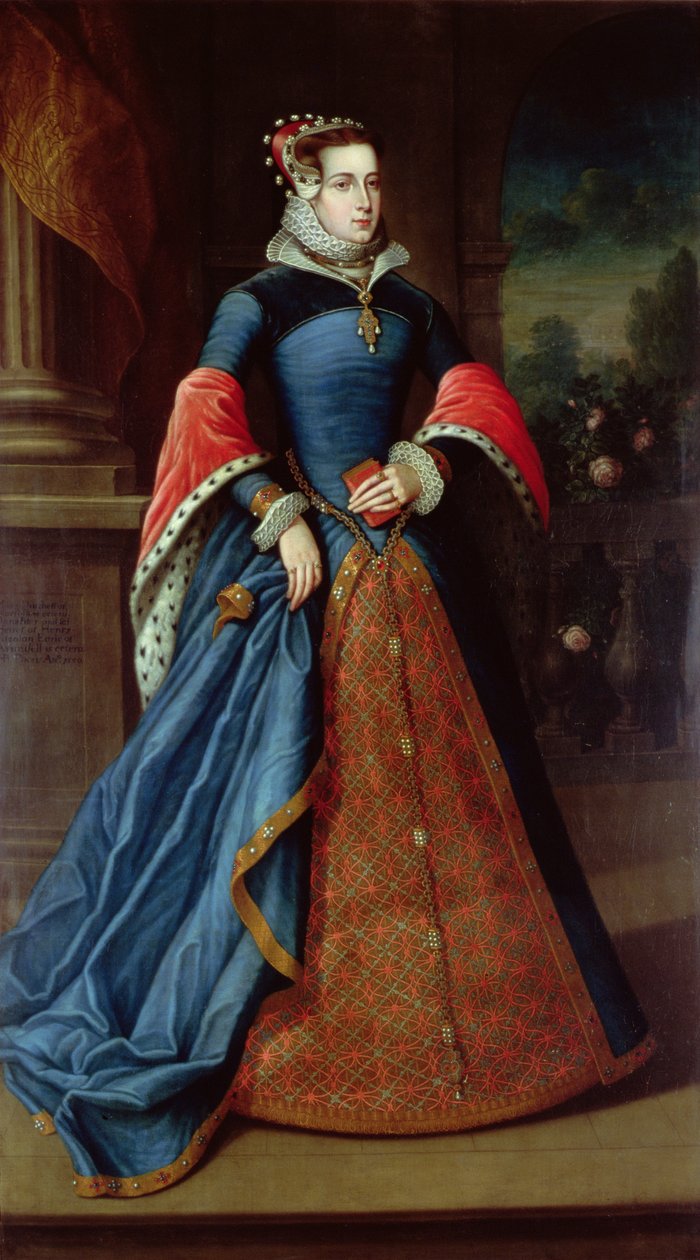 Lady Mary Fitzalan door Hans Eworth