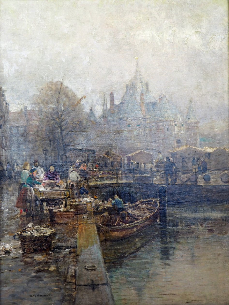 Onbekend schilderij door Hans Herrmann