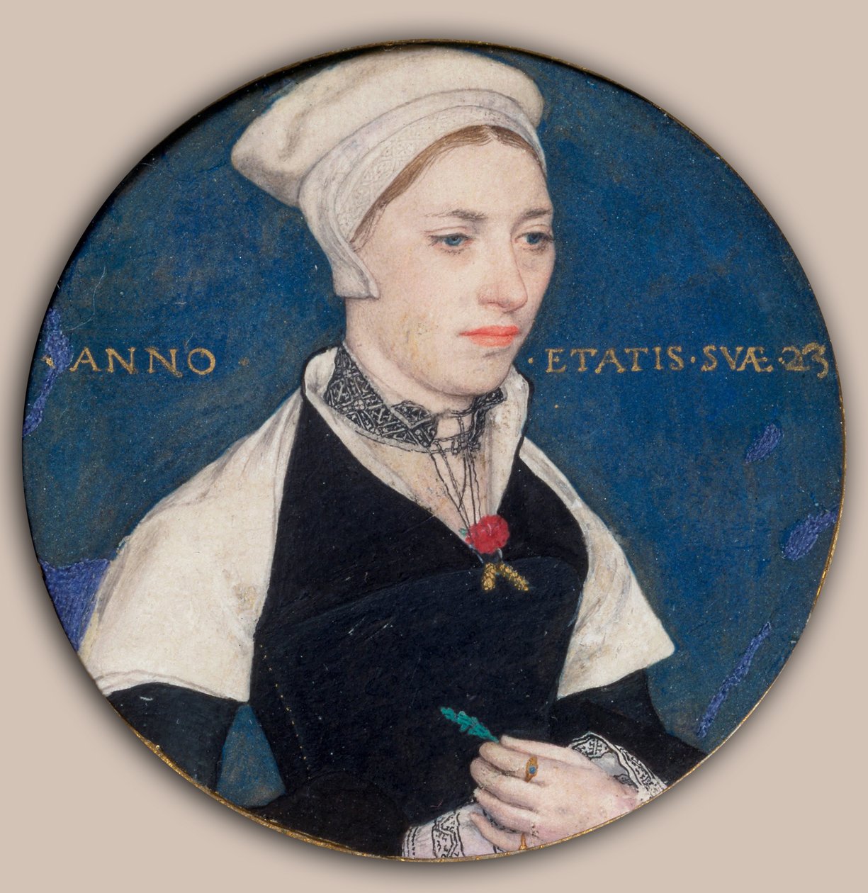 Mevrouw Jane Small, voorheen mevrouw Pemberton door Hans Holbein der Jüngere