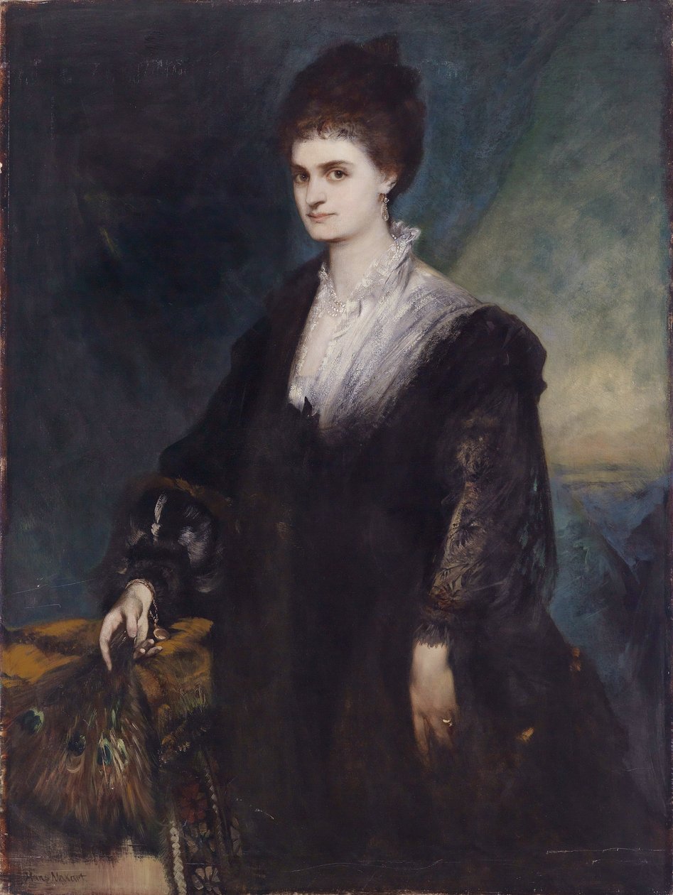 Marie Kalergi (1840-1877) door Hans Makart