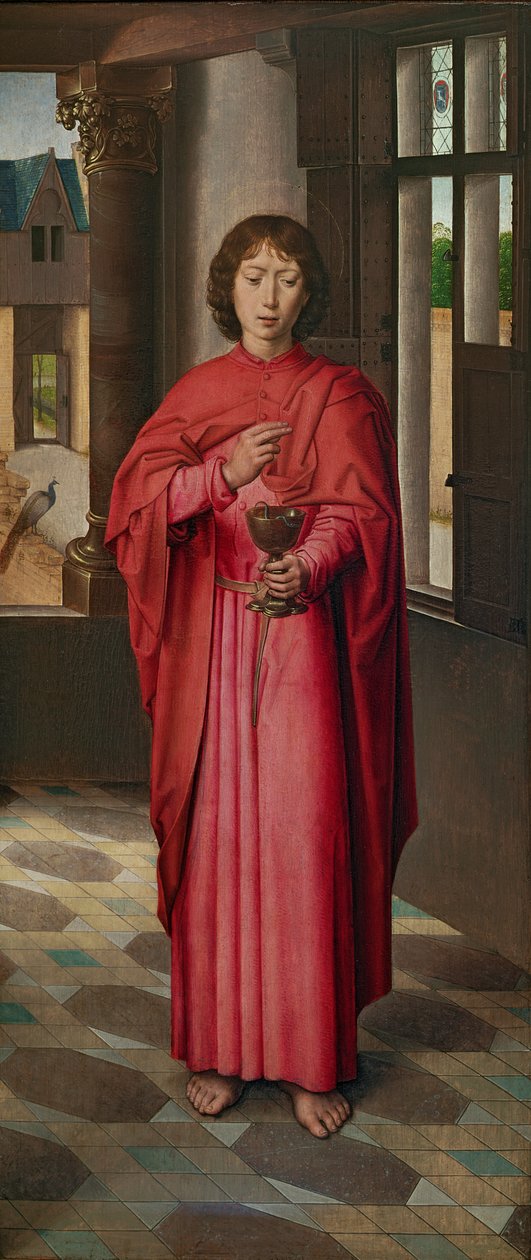 St. Johannes de Evangelist, een paneel van 