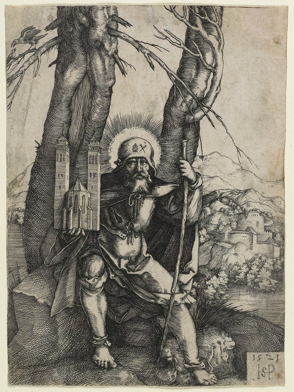 St. Sebald, 1521 door Hans Sebald Beham