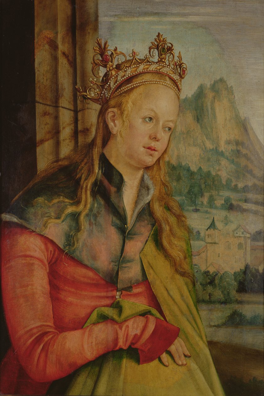 St. Catharina, ca. 1511 door Hans Suess Kulmbach