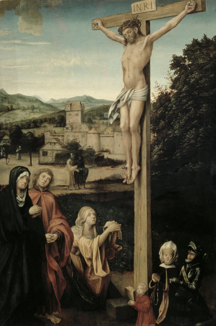 De Kruisiging door Hans Suess Kulmbach