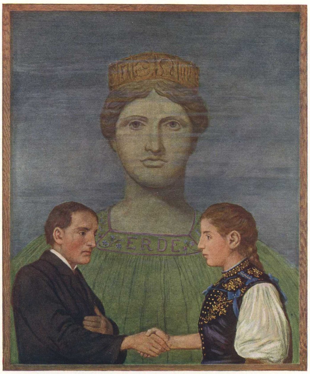 Aarde door Hans Thoma