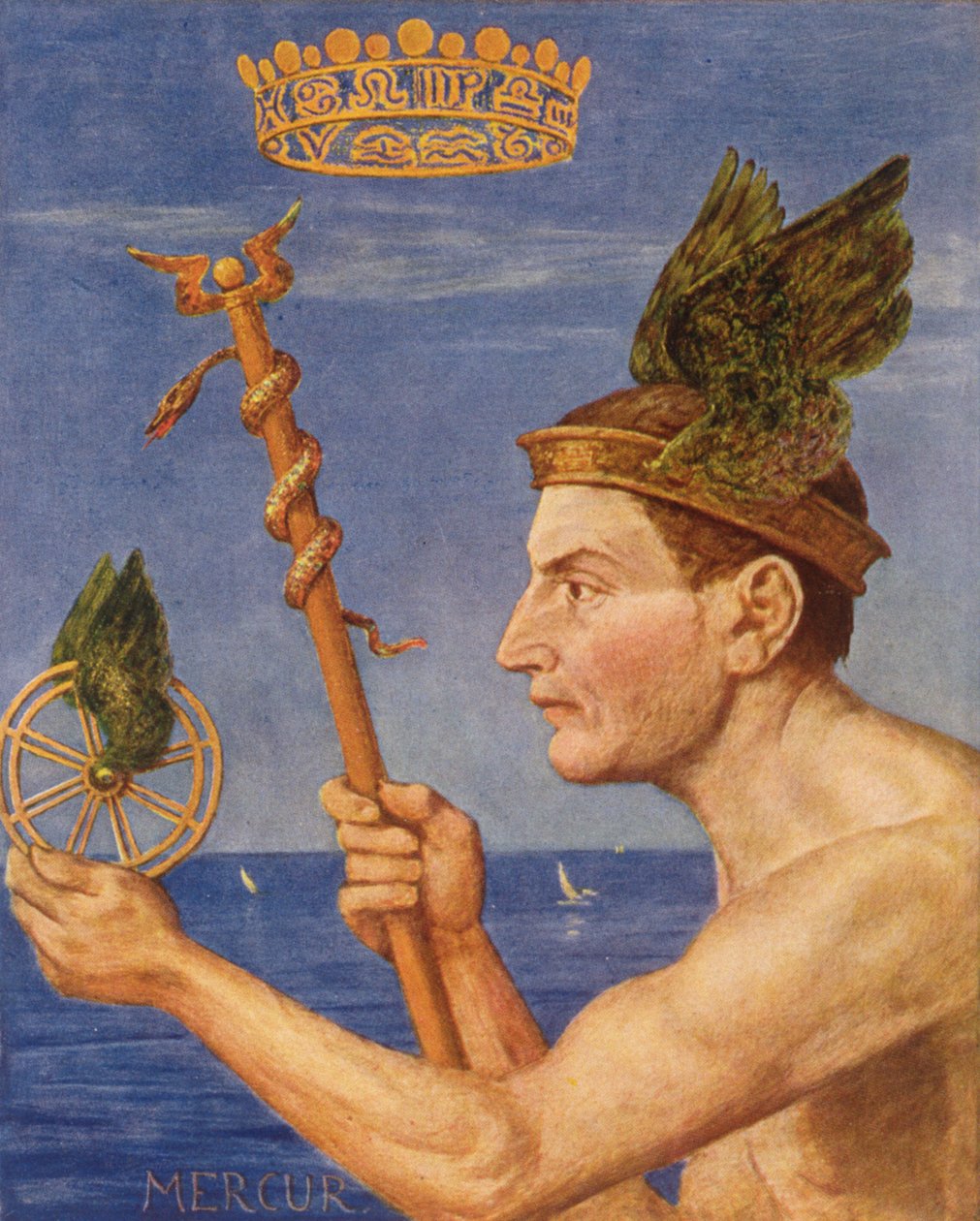 Mercurius, illustratie uit 