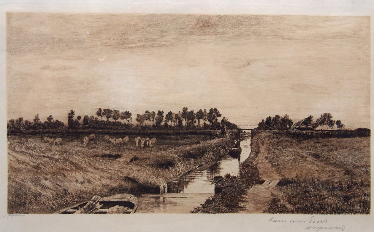 Zomeravond door Hans am Ende