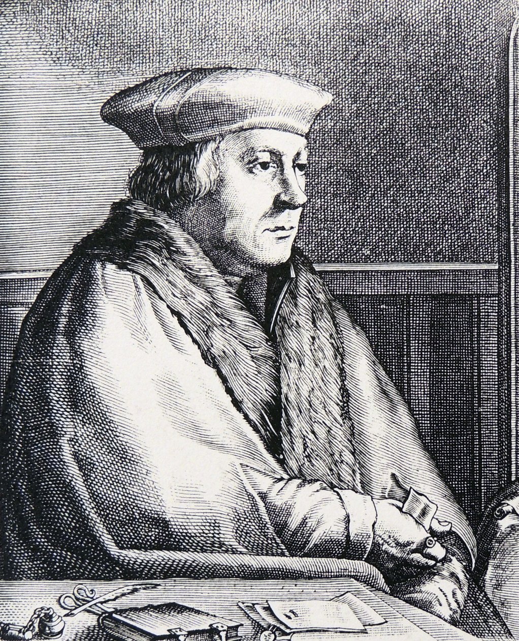 Thomas Cromwell door Hans (after) Holbein the Younger