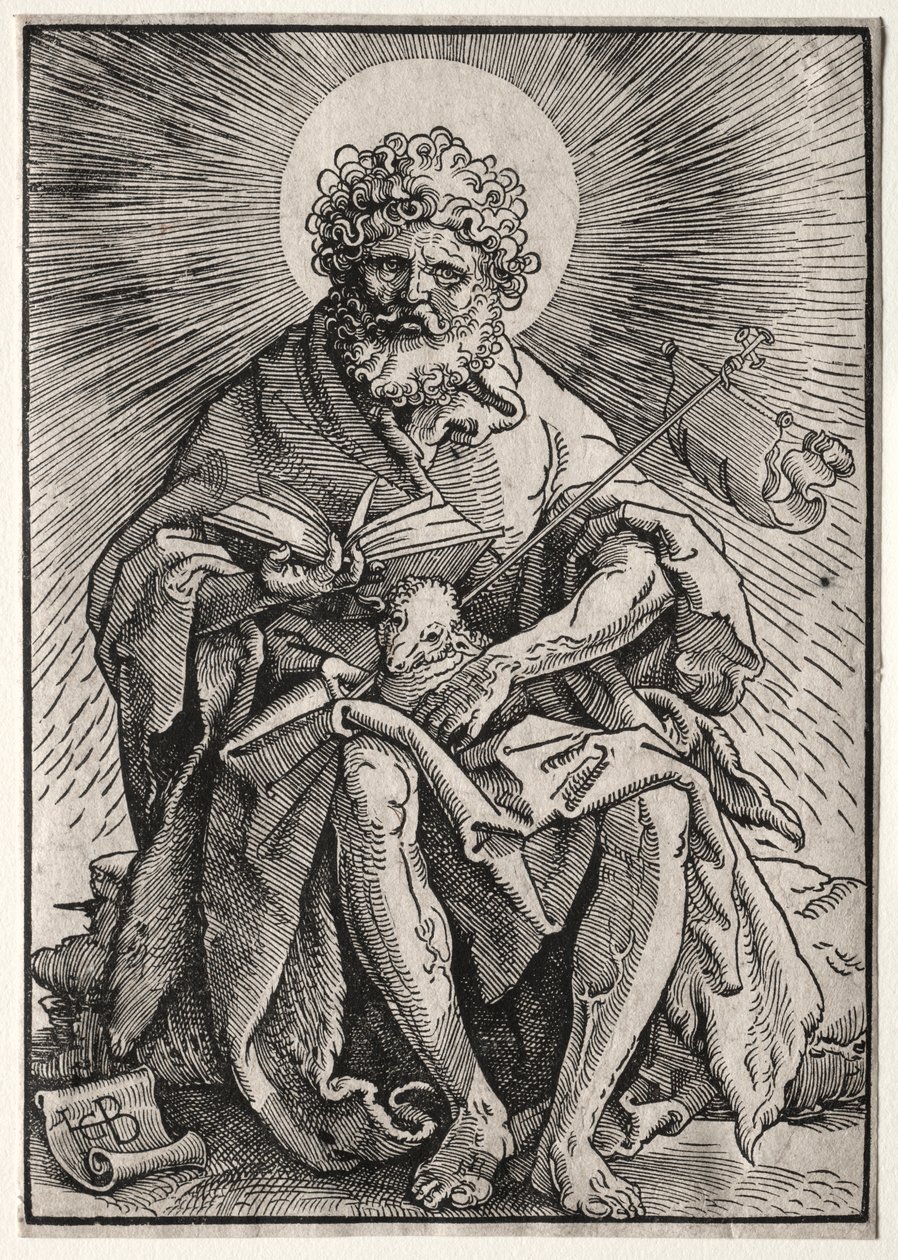 St. Johannes de Doper door Hans Baldung