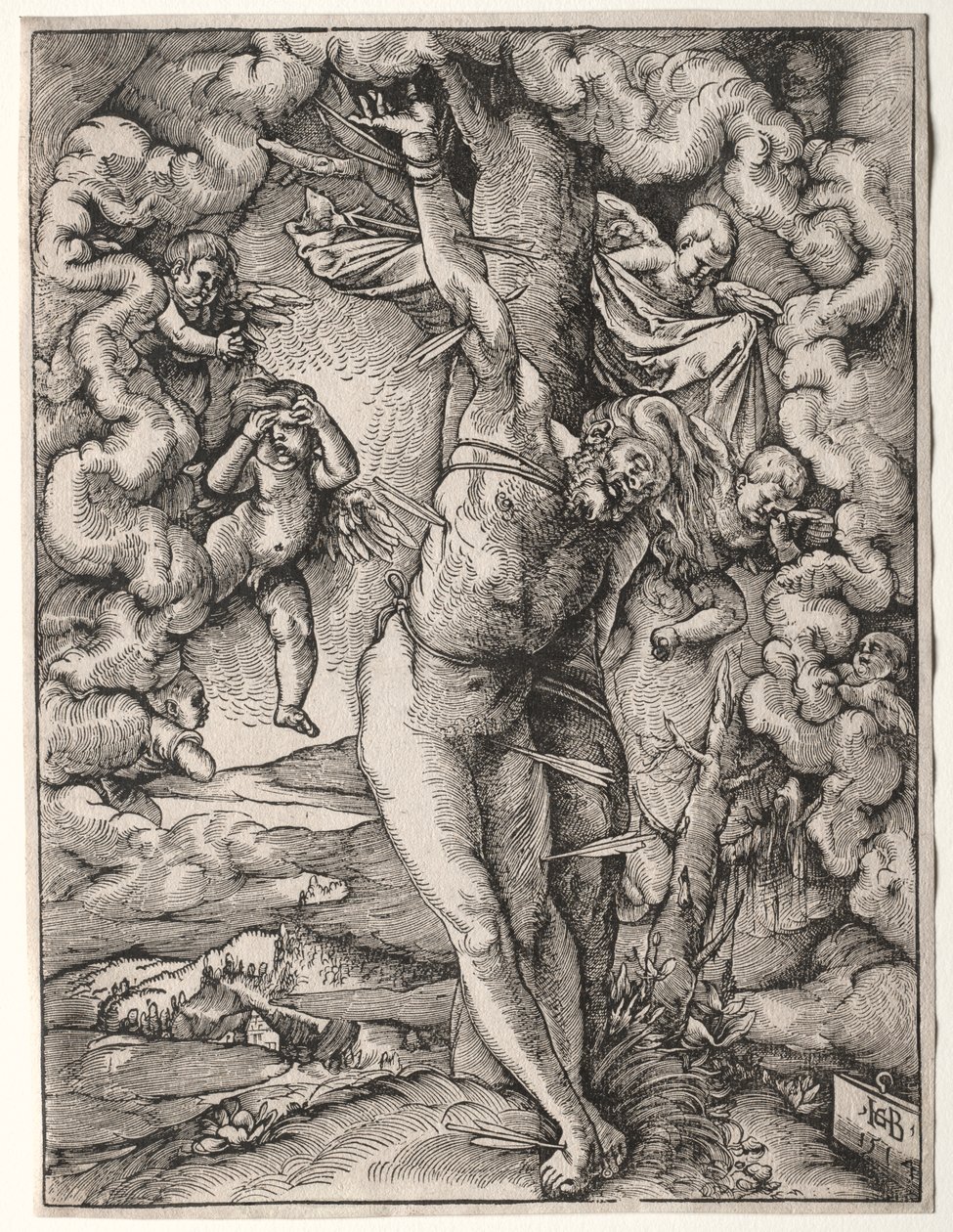 De Grote St. Sebastian door Hans Baldung