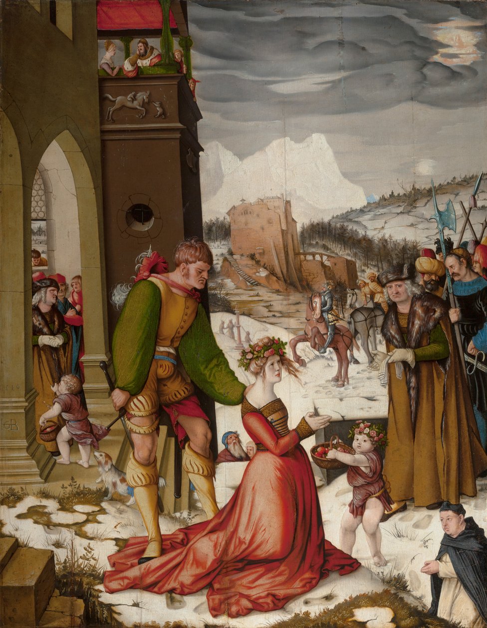 Onthoofding van de heilige Dorothea door Hans Baldung Grien