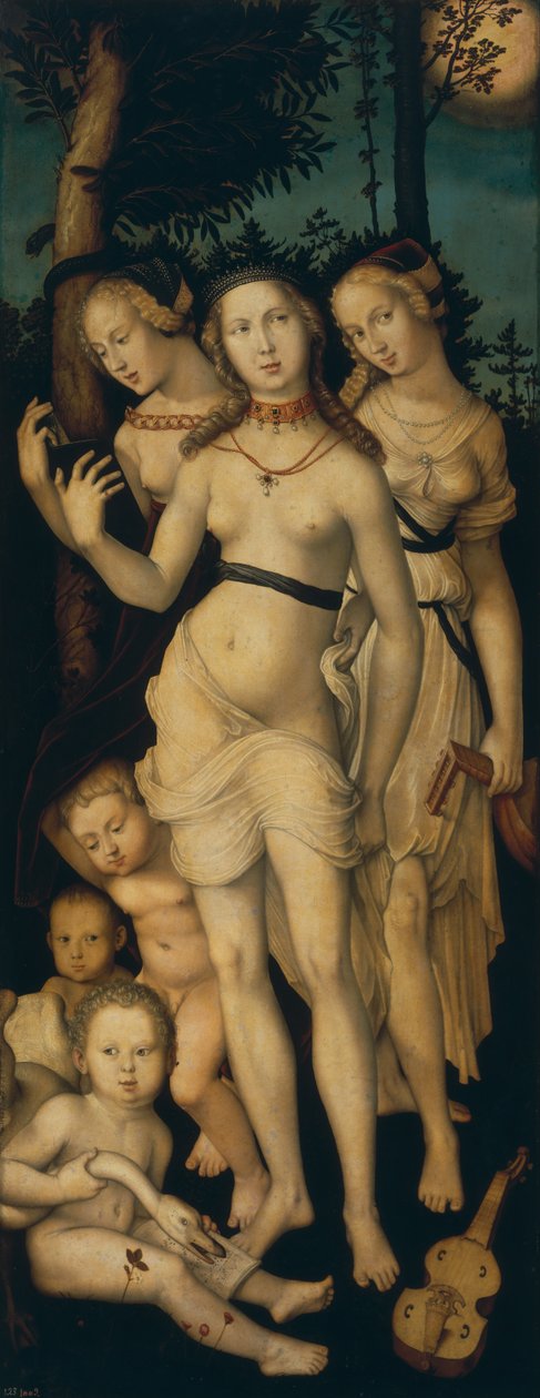 Harmonie of, De drie Gratiën door Hans Baldung Grien