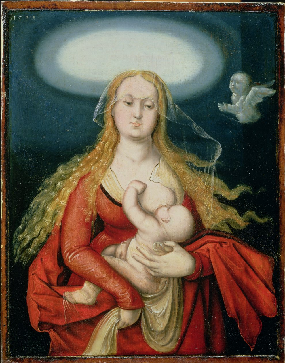 Madonna en Kind door Hans Baldung Grien