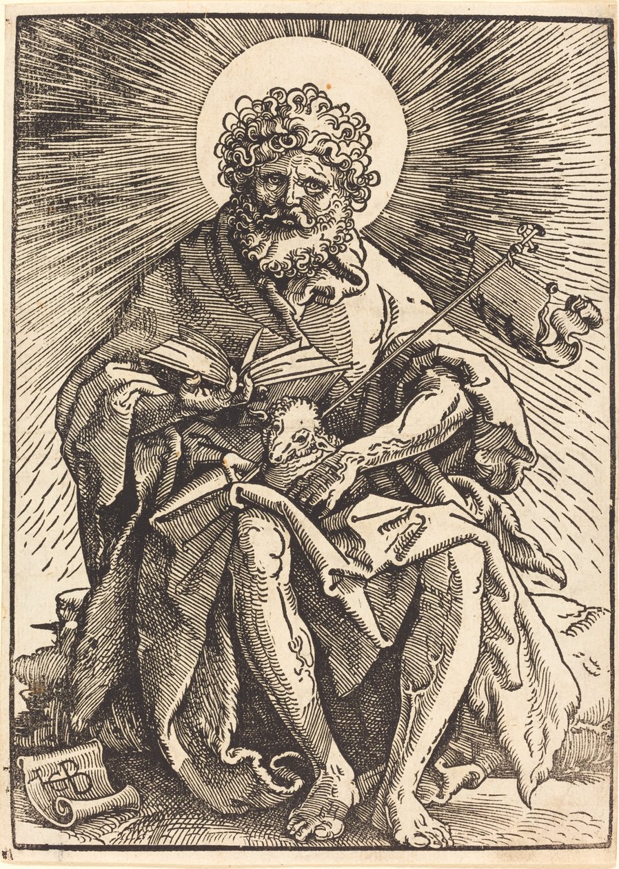 Sint Johannes de Doper door Hans Baldung Grien