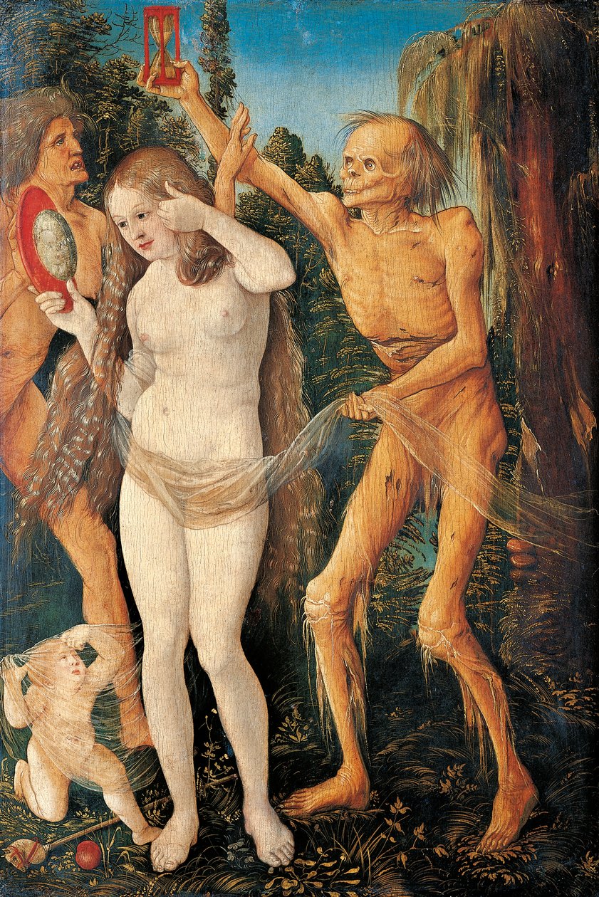 Jeugd en dood door Hans Baldung Grien