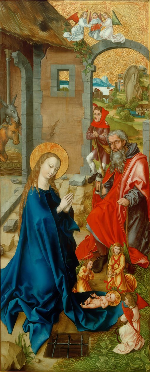 Geboorte van Christus door Hans Haider