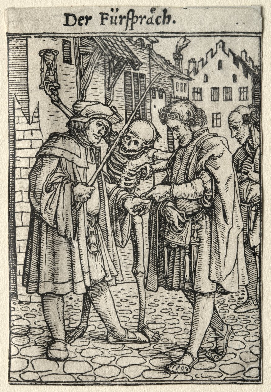 Dans van de Dood: De Advocaat door Hans Holbein