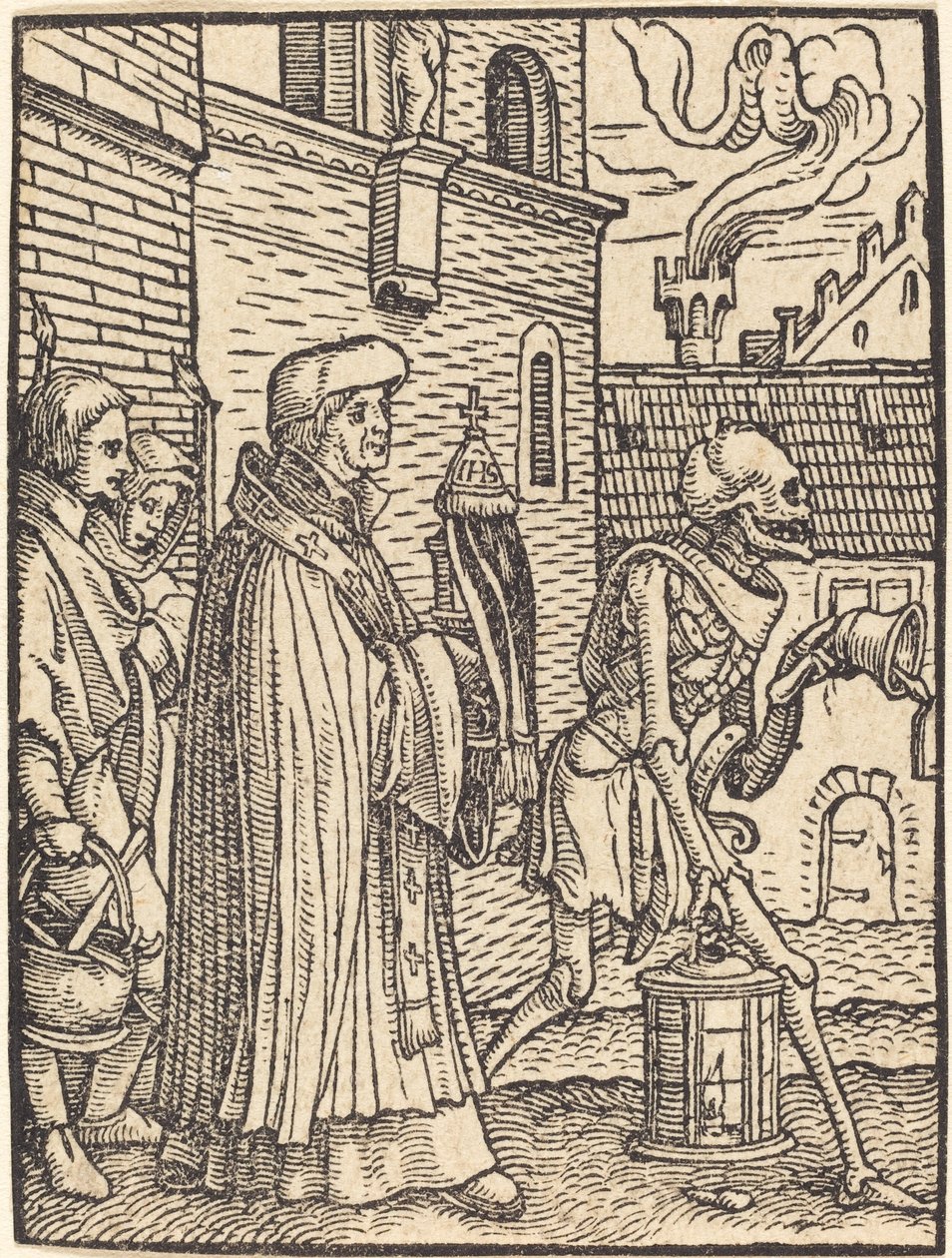 De Pastoor door Hans Holbein der Jüngere