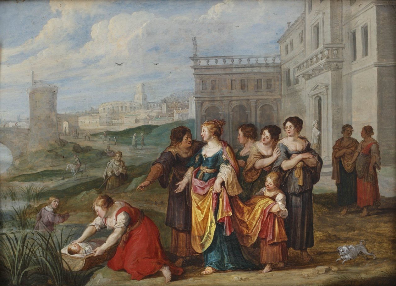 Vondst van Mozes door Hans Jordaens III