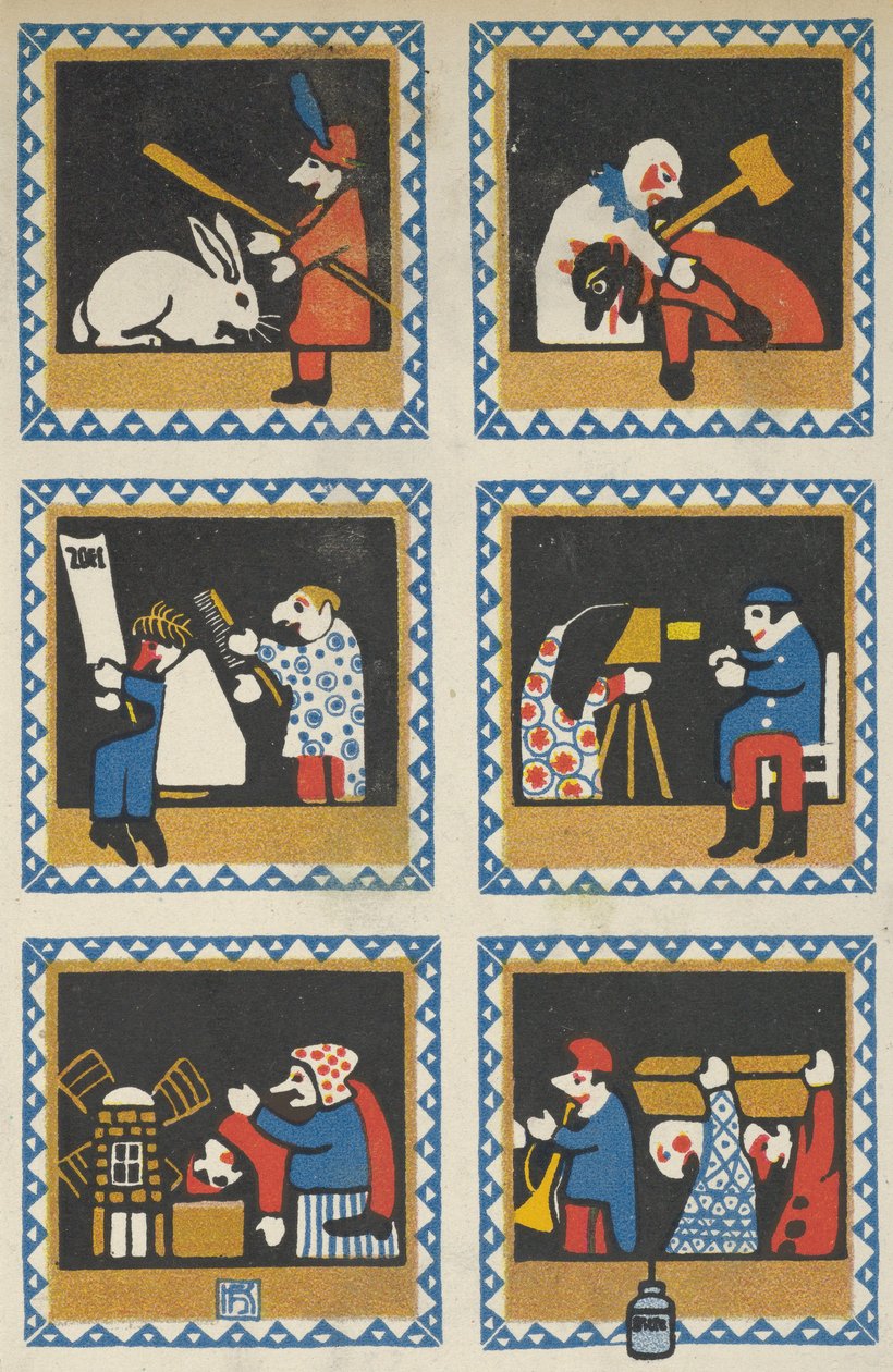 Kasperltheater door Hans Kalmsteiner