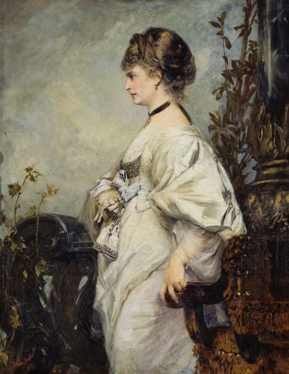 Magdalena Plach door Hans Makart