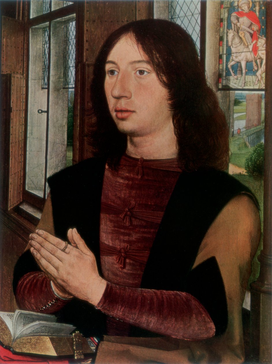 Martin Van Nieuwenhoven, 1487, 1927 door Hans Memling