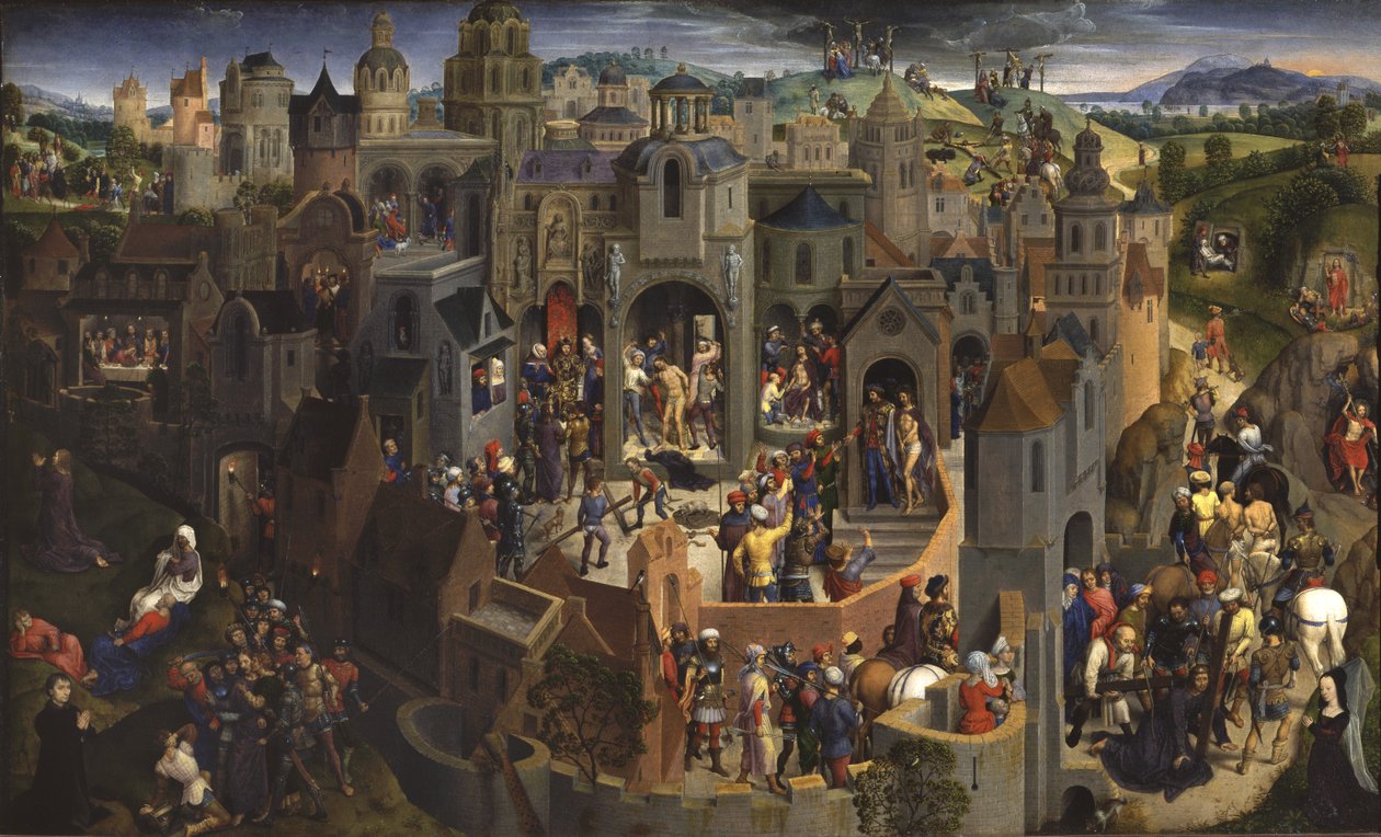 Passie van Christus, c.1470-71 door Hans Memling