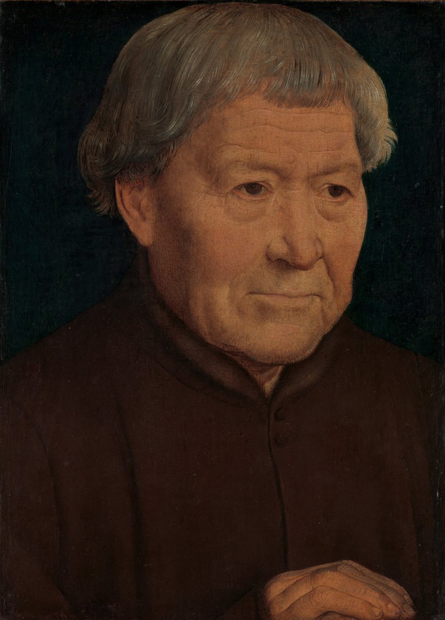 Portret van een Oude Man, c.1475 door Hans Memling