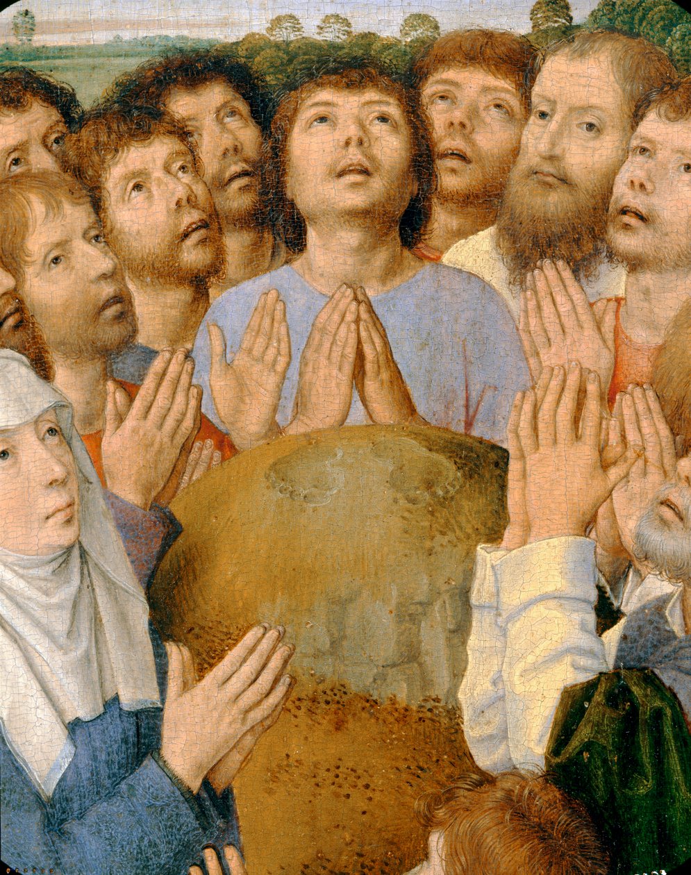 Drieluik van de Opstanding ... door Hans Memling