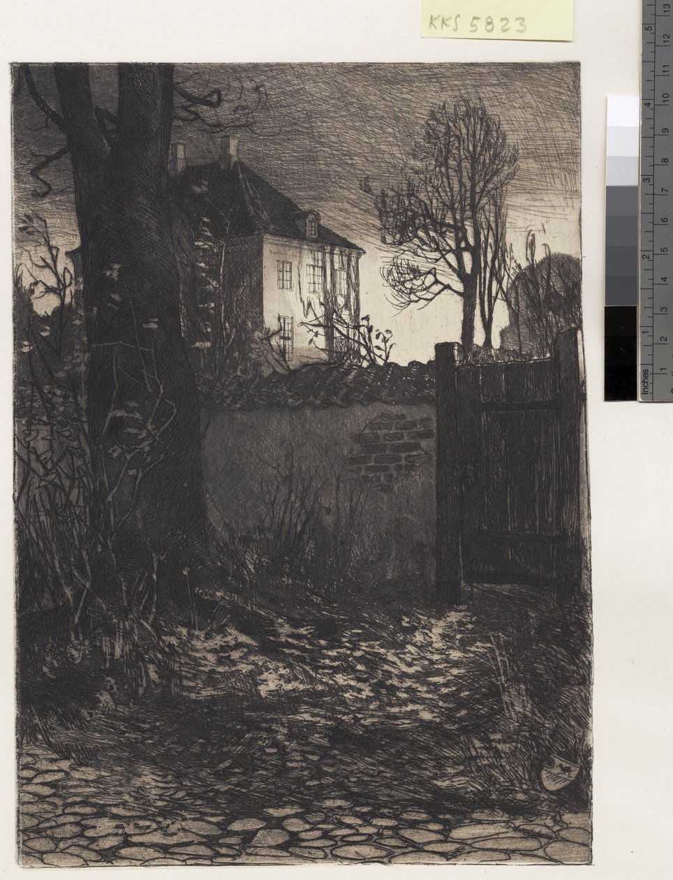 Het huis in Skipperalleen door Hans Nikolaj Hansen
