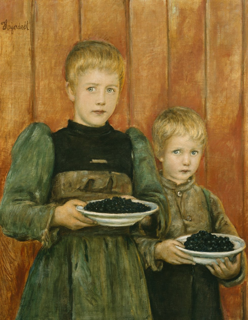 Bosbes 1899-1900 door Hans Olaf Heyerdahl