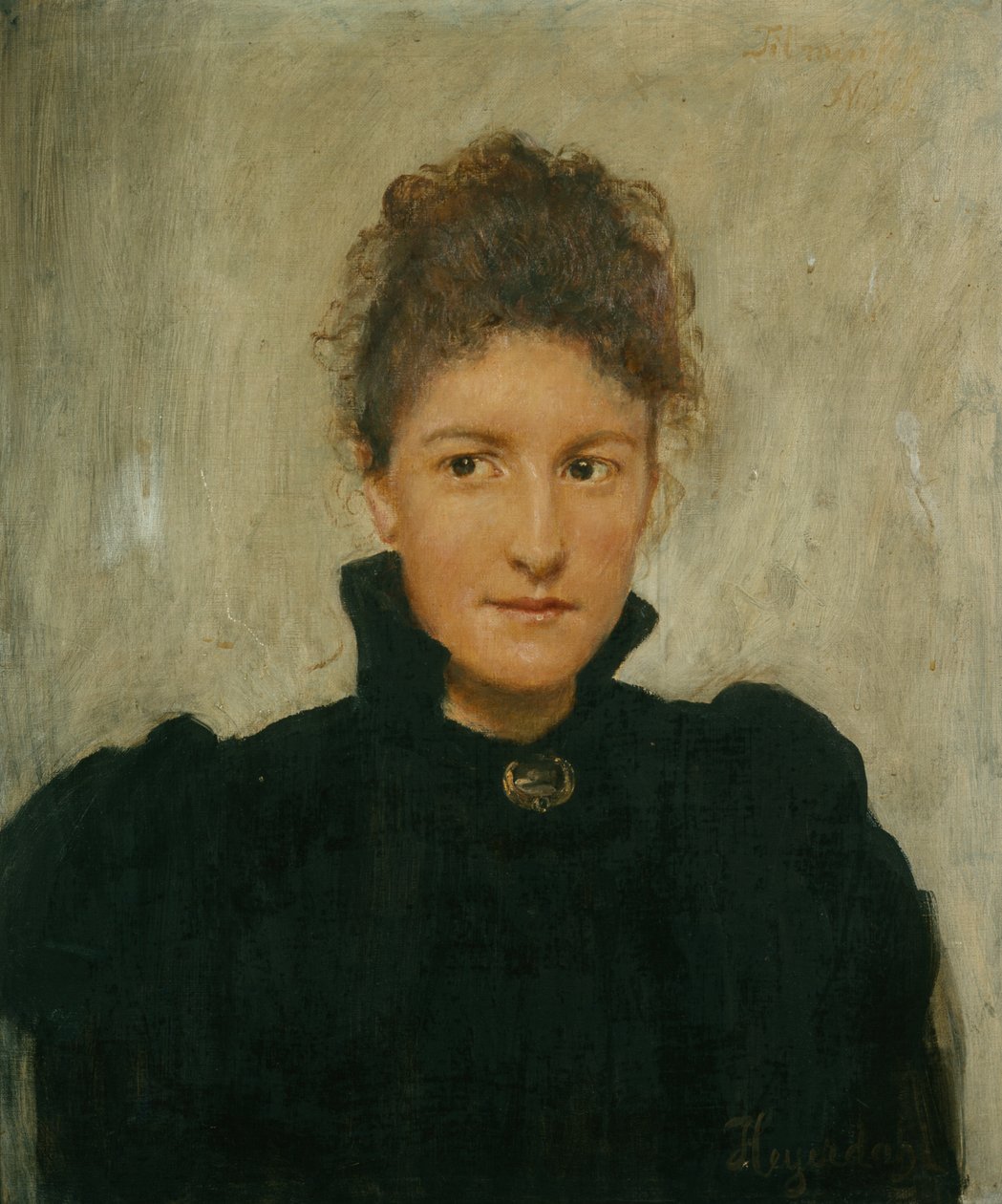 Helga Schjander door Hans Olaf Heyerdahl