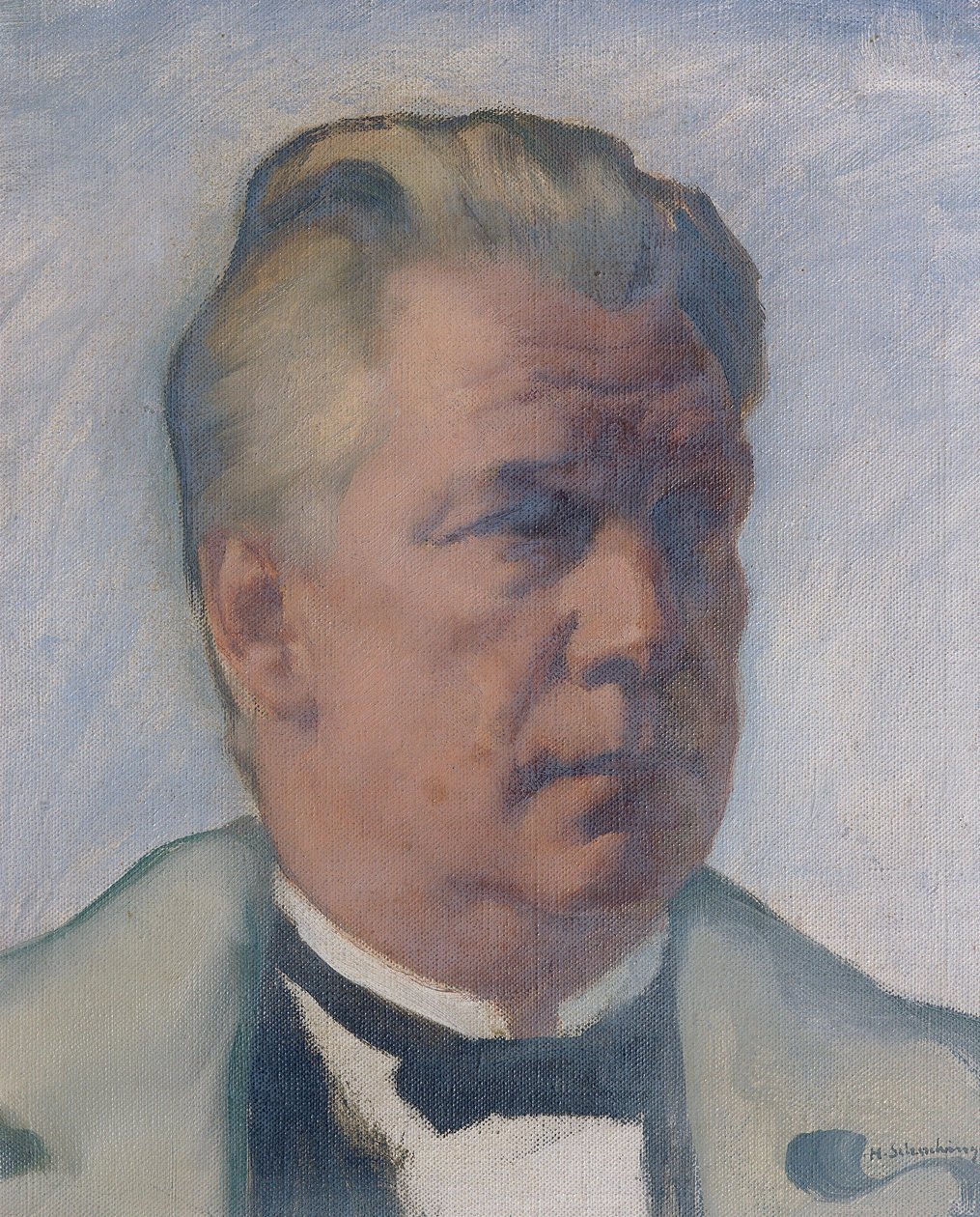 Architect Franz Matuschek door Hans Schachinger