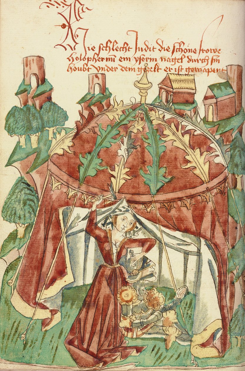 Judith die Holofernes doodt (Jaël die Sisera doodt) door Hans Schilling