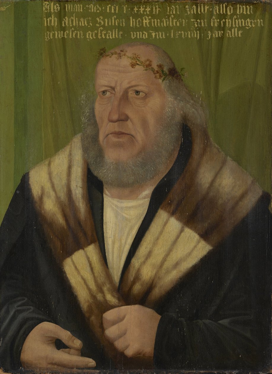 Achaz Busch door Hans Schöpfer der Ältere