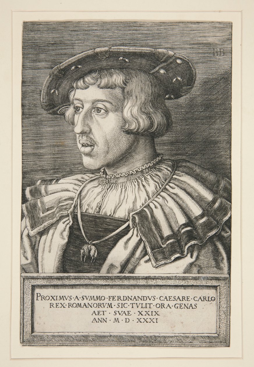 Ferdinand I door Hans Sebald Beham