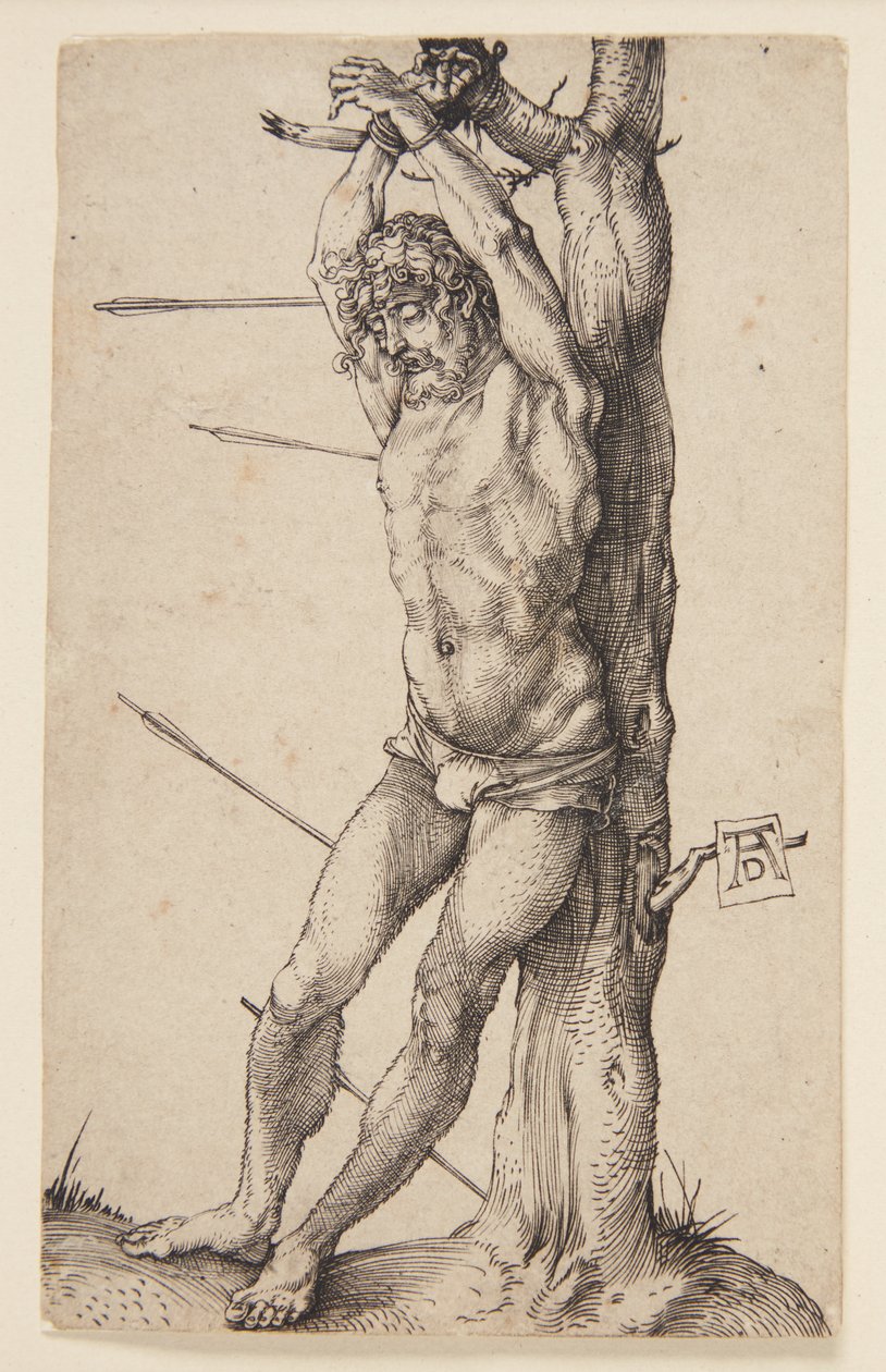 Feestende boeren (juli en augustus) door Hans Sebald Beham