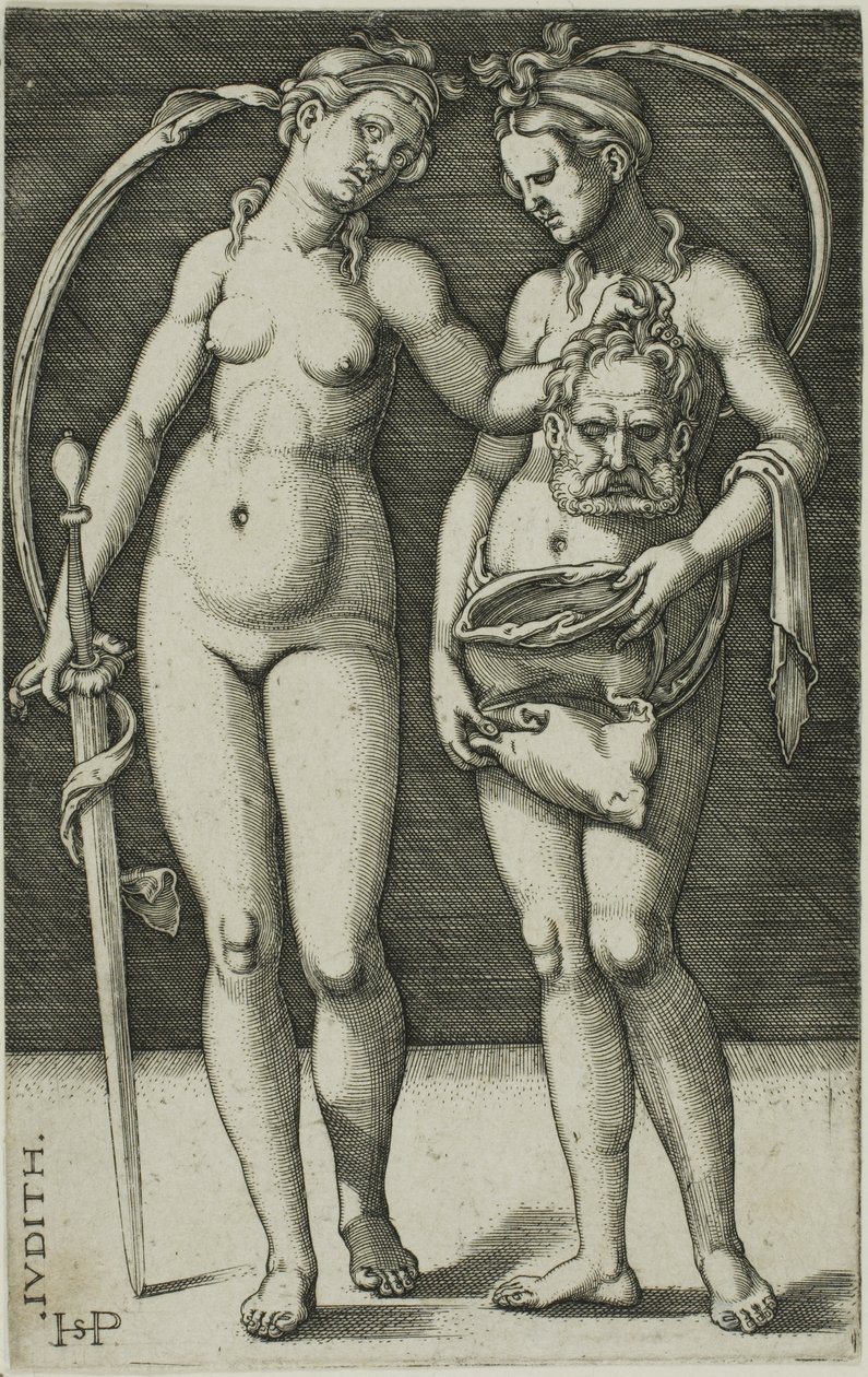 Judith en Haar Dienstmeid door Hans Sebald Beham