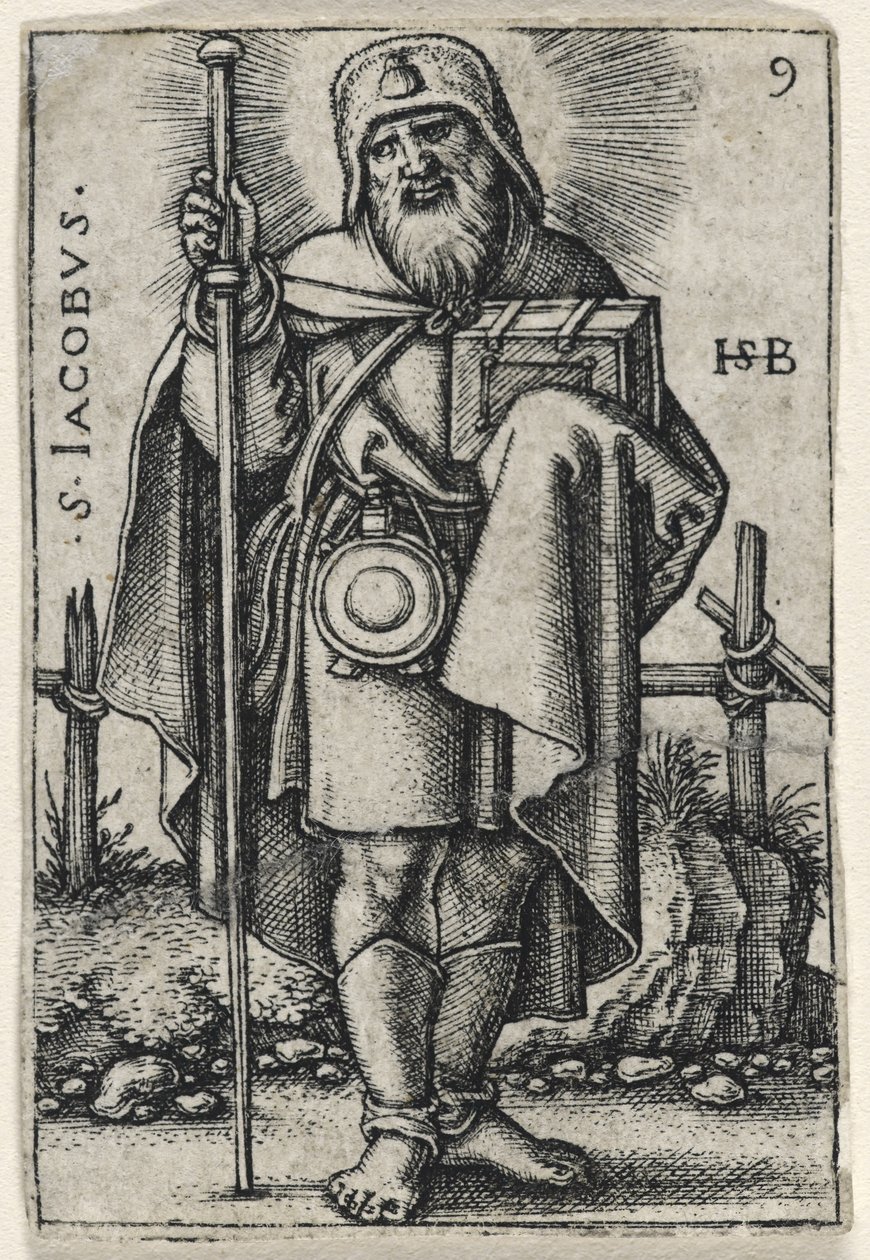 Sint Jacobus de Meerdere door Hans Sebald Beham