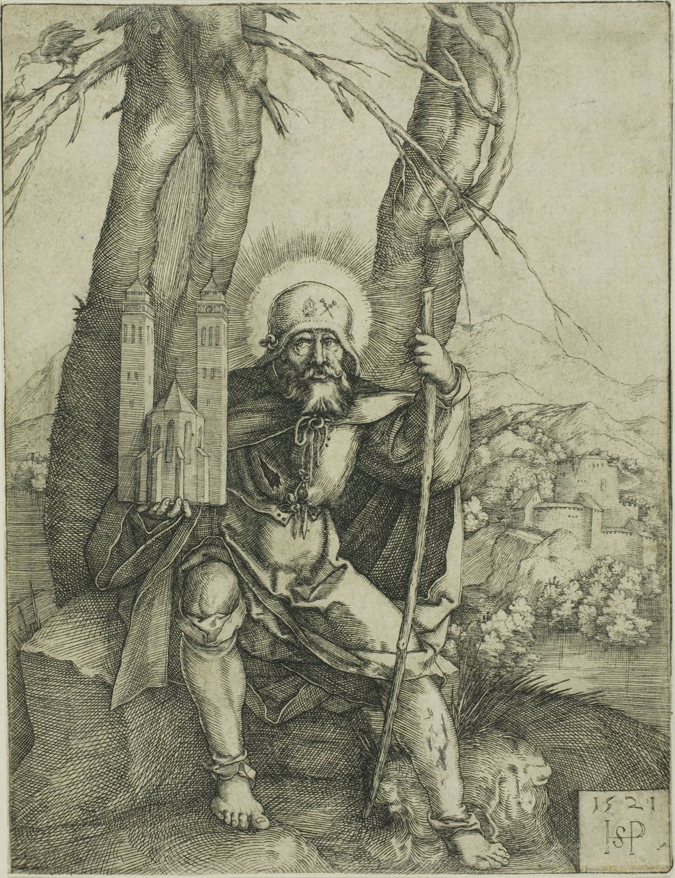 Sint-Sebald door Hans Sebald Beham