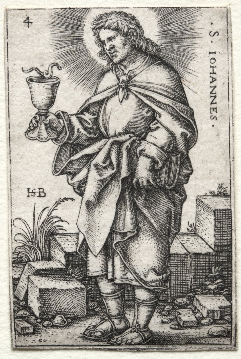 Sint Johannes door Hans Sebald Beham