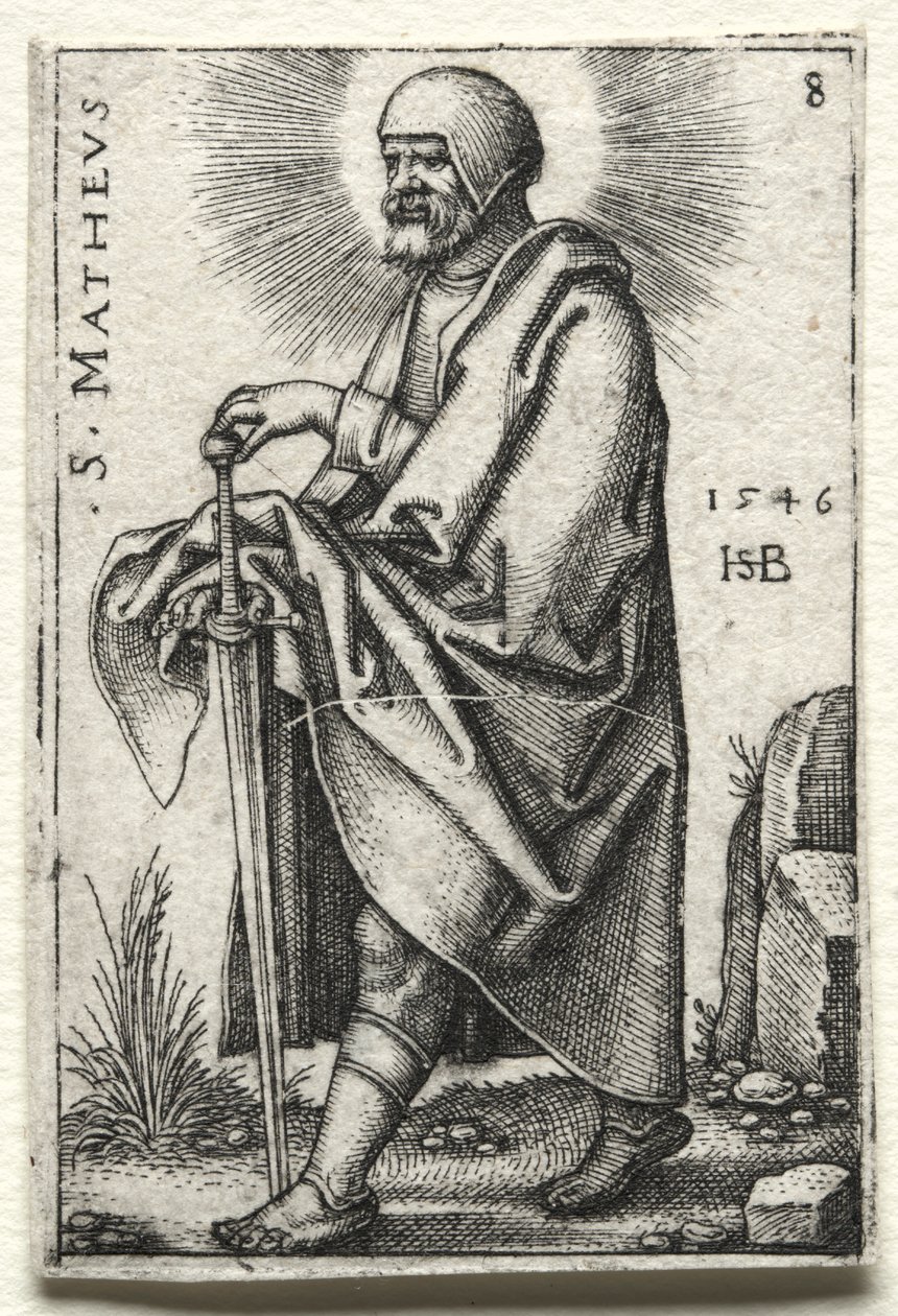 Sint Marcus door Hans Sebald Beham
