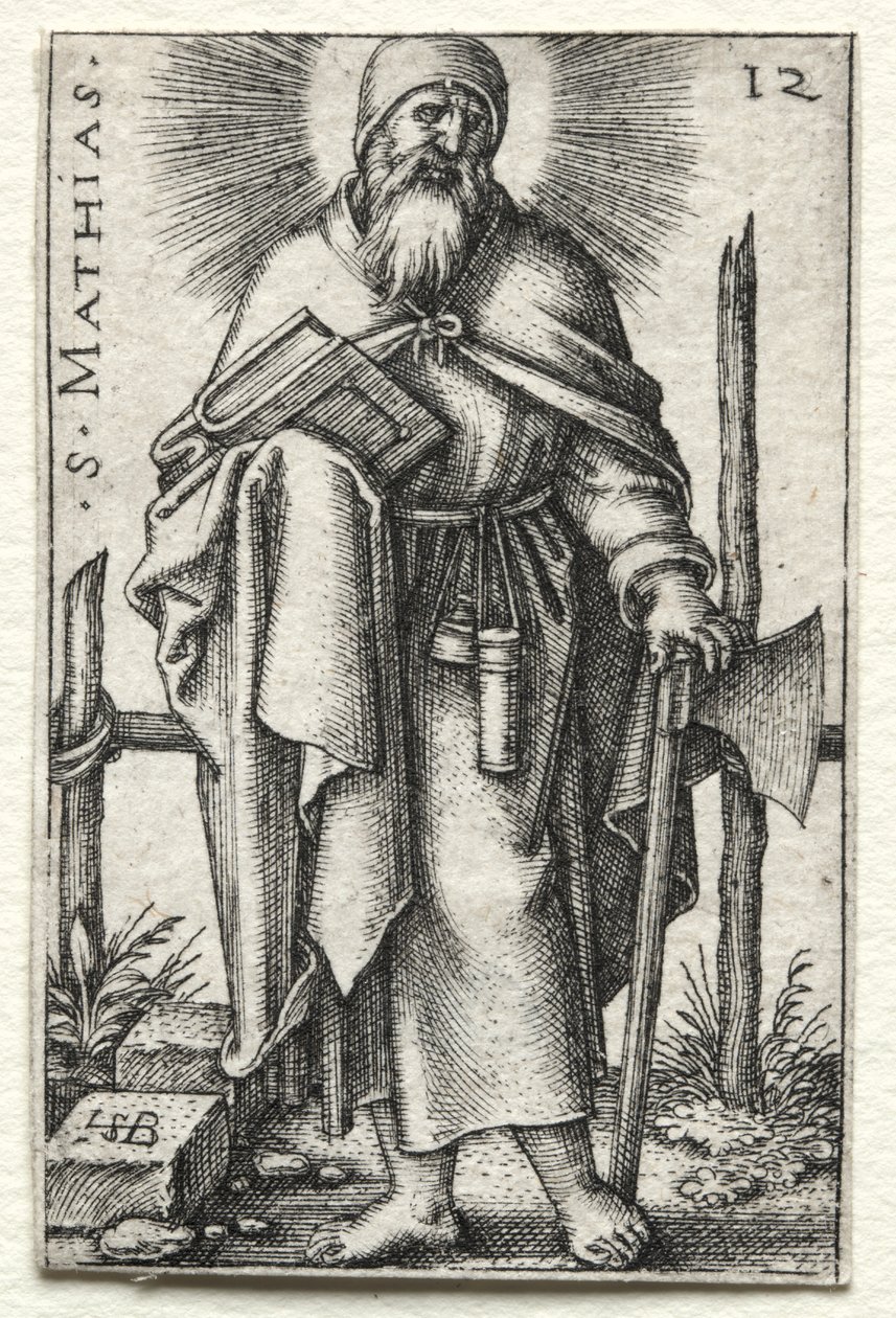 Sint Matteüs door Hans Sebald Beham