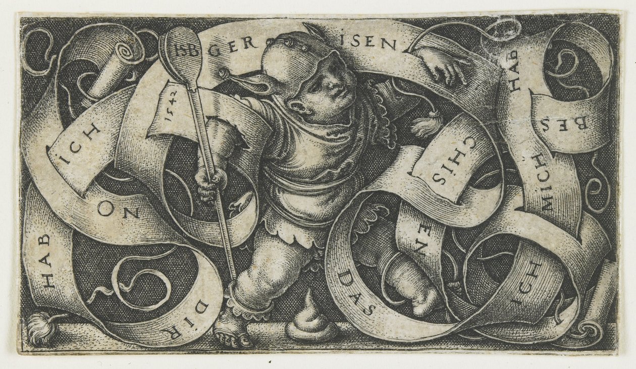 De Kleine Nar door Hans Sebald Beham